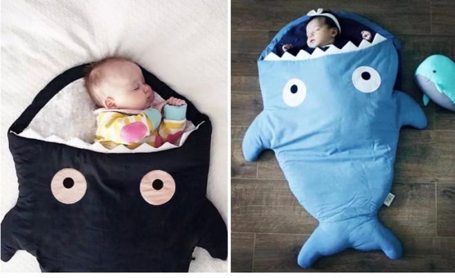 $24.99 (Reg $40) Baby Shark Sleep & Stroller Sacks