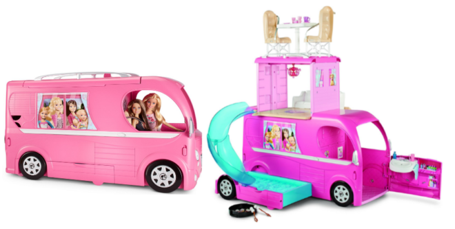 $63.19 (Reg $100) Barbie Pop-Up Camper Vehicle + FREE Shipping