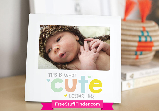 $3.74 (Reg $10) Baby Photo Frames + FREE Pickup