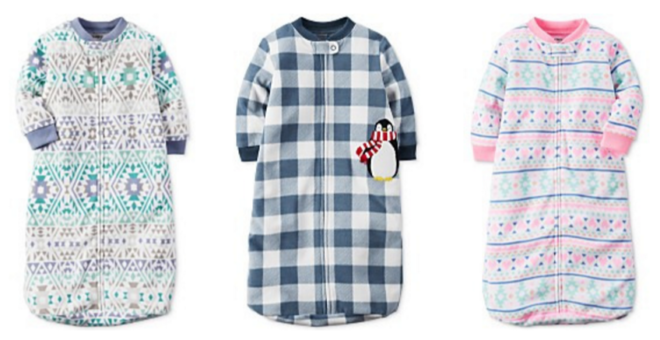 $6.74 (Reg $18) Carter's Sleepsuits