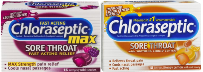 $1.20 (Reg $5.20) Chloraseptic Lozenges at Walmart