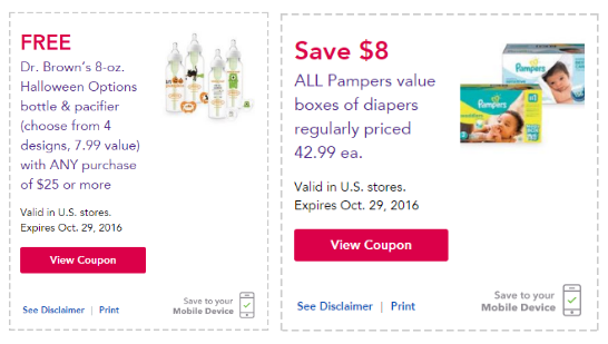 coupons
