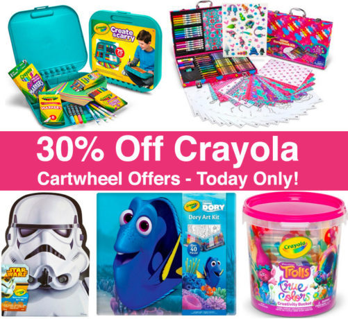 30% Off Crayola Cartwheels (Today Only)