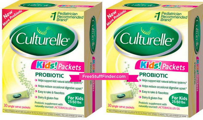 FREE Culturelle Kids Packets Daily Probiotic