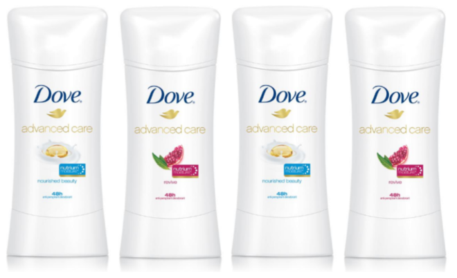 $1.00 (Reg $5) Dove Advanced Deodorant at Family Dollar