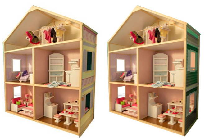 $209.99 (Reg $300) Country French Dollhouse for 18" Dolls + FREE Shipping