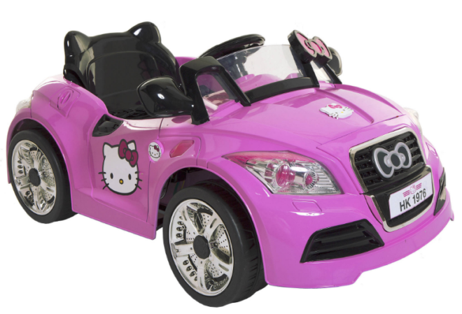 $99 (Reg $199) Hello Kitty Car Ride-On + FREE Shipping