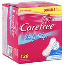 Free Samples of Carefree Body Shape Liners