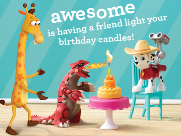 FREE Birthday Card & Gift at Toys R Us with Geoffrey's Birthday Club