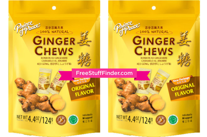 FREE Sample Prince of Peace Ginger Chews