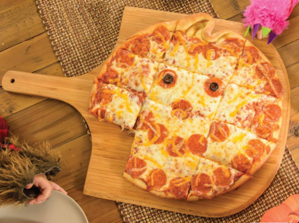 $8 Papa Murphy’s Large Jack-O-Lantern Pizza