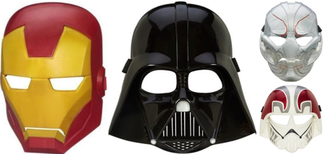 *HOT* $4.99 (Reg $10) Star Wars & Avengers Masks + FREE Shipping