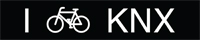 Free Reflective Bike & Helmet Sticker - I Bike KNX