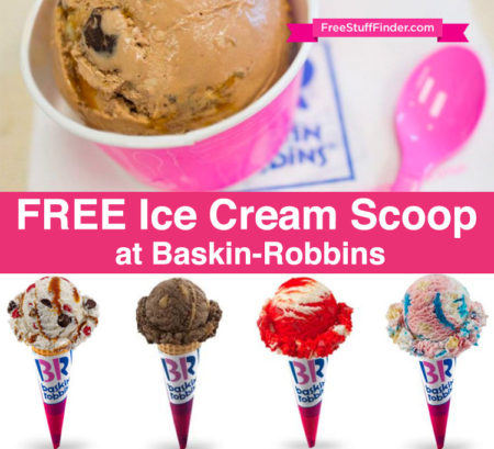 FREE Baskin Robbins Ice Cream Scoop