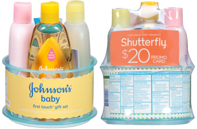 $7.87 (Reg $11.49) Johnson’s Gift Set + FREE $20 Shutterfly Promo Card at Walgreens