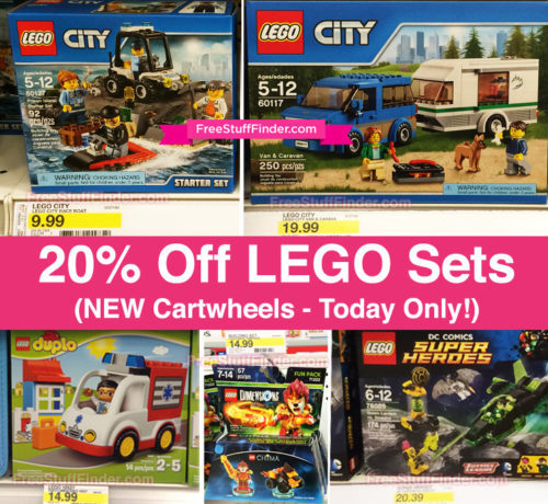 *RARE* 20% Off LEGO Sets Cartwheel Offers (Today Only)