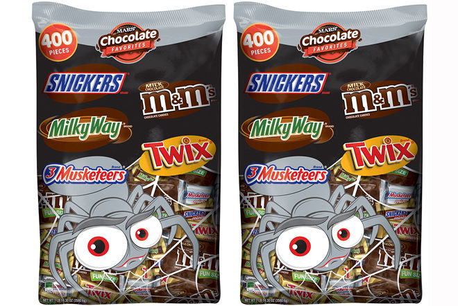 *HOT* $21.68 Mars 400 pc Halloween Candy Mix + FREE Pickup