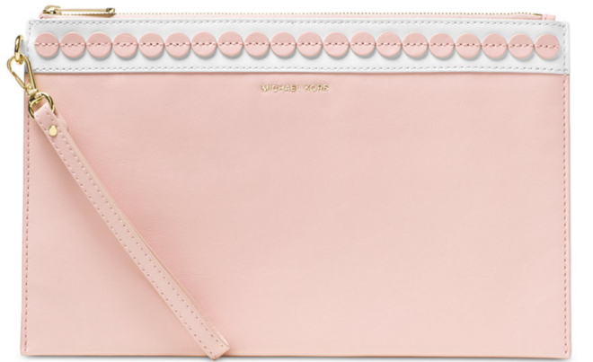 *HOT* $41.40 (Reg $138) Michael Kors Analise Extra Large Zip Clutch