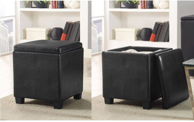 $12.25 (Reg $40) Lidded Storage Ottoman