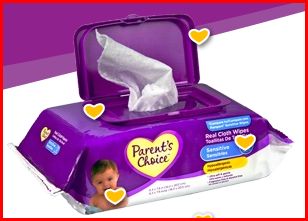 Parent's Choice Wipes Sample - Walmart