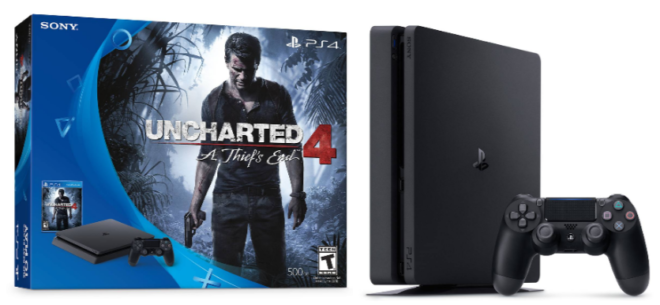 *HOT* $242.24 (Reg $400) Playstation 4 500GB Uncharted Slim Bundle (Target Redcard Holders)