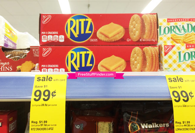 $0.49 (Reg $2) Ritz Crackers at Walgreens