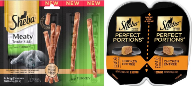 $0.38 (Reg $1.50) Sheba Meaty Sticks Cat Treats at Target
