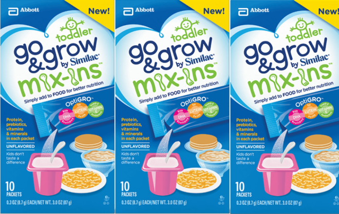 FREE Similac Go & Grow Mix-Ins at Target + $1.02 Moneymaker