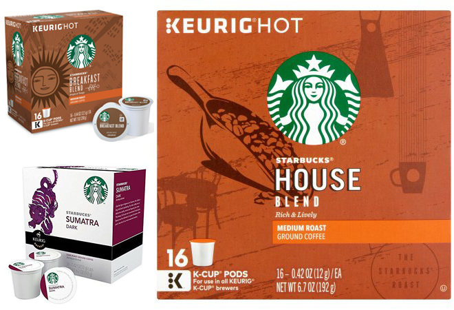 $0.62 Per K-Cup Starbucks Coffee + FREE Pickup (Today Only!)