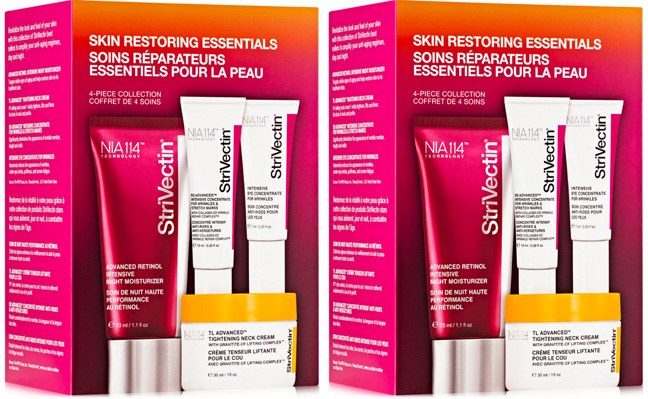 $44.50 ($161 Value) StriVectin 4-Piece Skin Restoring Set + FREE Shipping