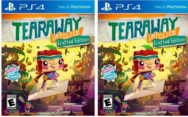 $12.30 (Reg $20) Tearaway Unfolded PS4