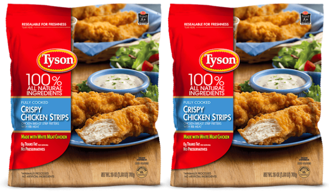 *NEW* $1.50 Off Tyson Chicken Strips or Any'tizers Coupon + Target Deal