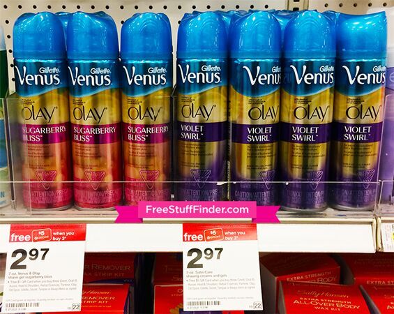 *HOT* $0.55 (Reg $2.97) Venus Shave Gel at Target