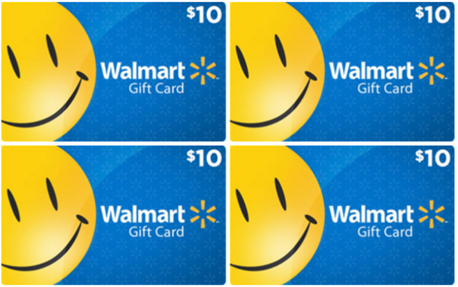 FREE $10 Walmart Gift Card (3,851 Instant Winners!)