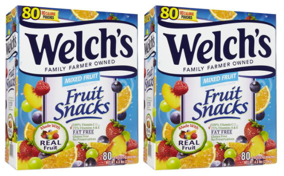 $0.97 (Reg $2.19) Welch's Fruit Snacks at Target