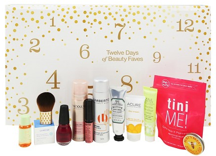 *HOT* $15.99 (Reg $25) 12 Days Of Beauty Faves Advent Calendar + FREE Shipping