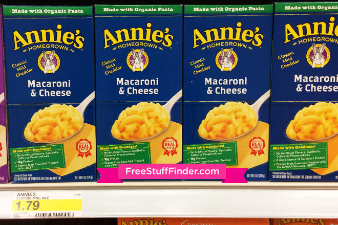 $0.76 (Reg $1.79) Annie's Mac & Cheese at Target