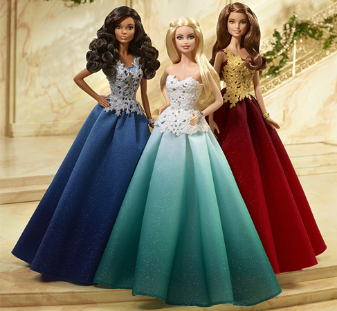 $14.87 (Reg $40) Barbie 2016 Holiday Doll