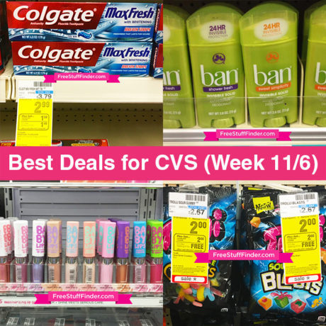 Best Deals for CVS (Week 11/6-11/12)