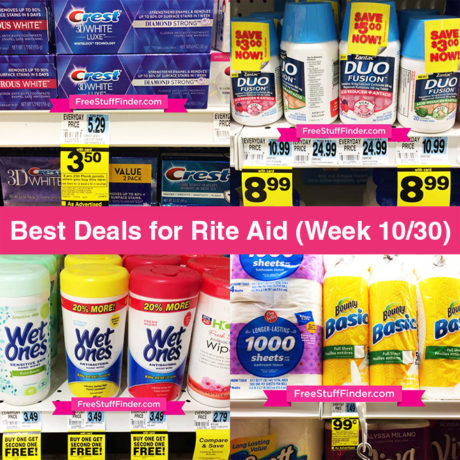 Best Deals for Rite Aid (Week 10/30-11/5)
