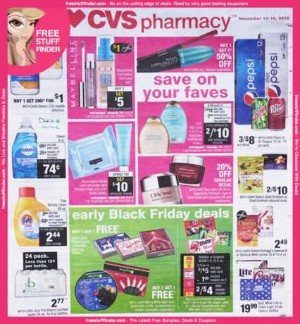 *HOT* CVS Ad Preview (Week 11/13 – 11/19)