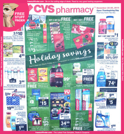 *HOT* CVS Ad Preview (Week 11/20 – 11/26)