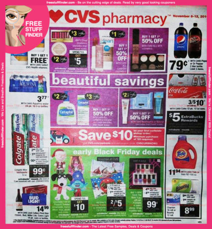 *HOT* CVS Ad Preview (Week 11/6 – 11/12)