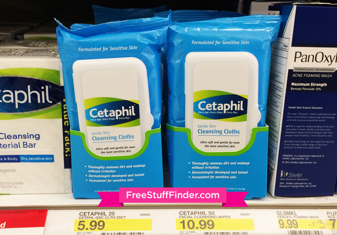 *HOT* $1.09 (Reg $6) Cetaphil Cleansing Cloths at Target (Today Only!)