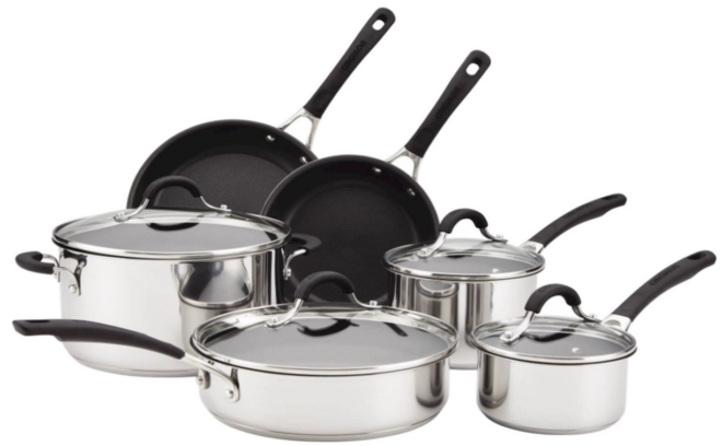 $89.99 (Reg $150) Circulon 10-Piece Cookware Set at Target (Load Now!)