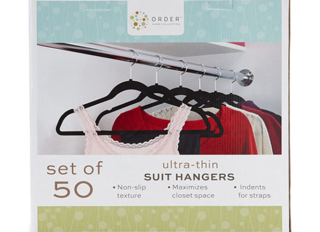 $15.04 (Reg $50) Cohesion Flocked Suit Hangers + FREE Shipping