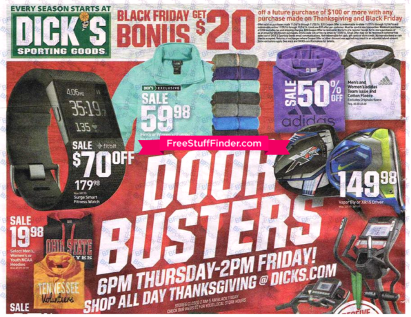 *HOT* Dick's Sporting Goods Black Friday Ad (11/24-11/25)