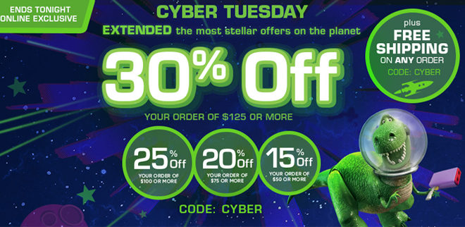 *HOT* Up to 30% Off Disney Store Purchase + FREE Shipping (Ends Today!)