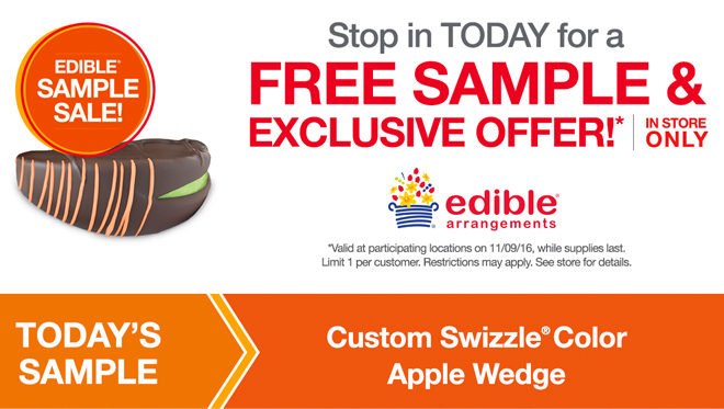 FREE Sample Swizzle Color Apple Wedge (Today Only)