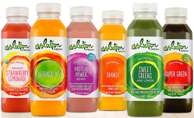 $1.50 (Reg $2.99) Evolution Fresh Juices at Kroger